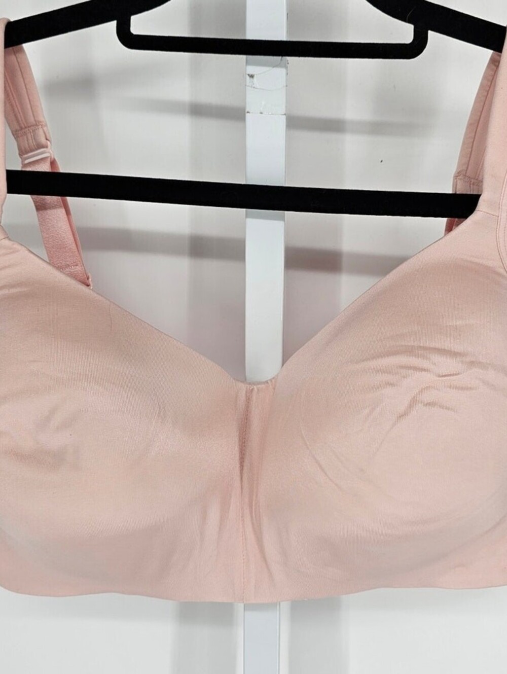 Cacique Intimates Womens Sz 40C Classic T Shirt Bra Lightly Padded Light Pink